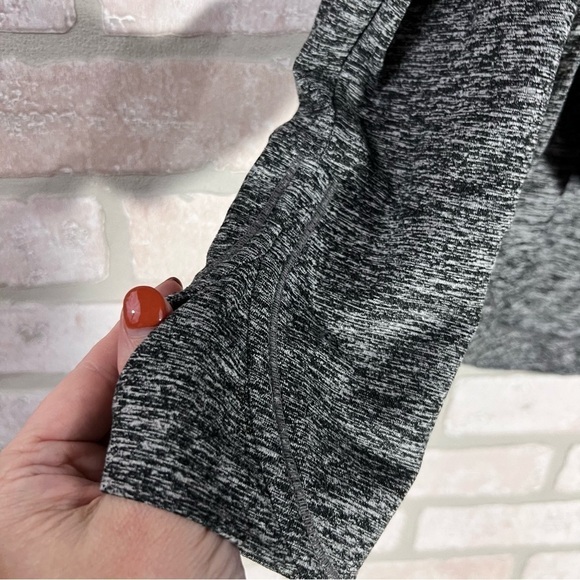 Athleta Uptempo Hoodie Sweatshirt in Charcoal Gray Size M - Picture 7 of 9
